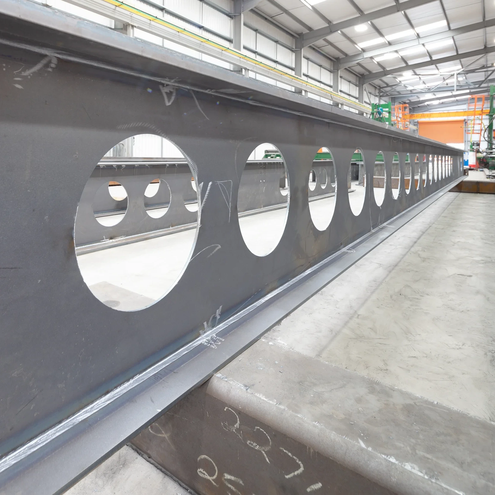 cellular plate girders uai